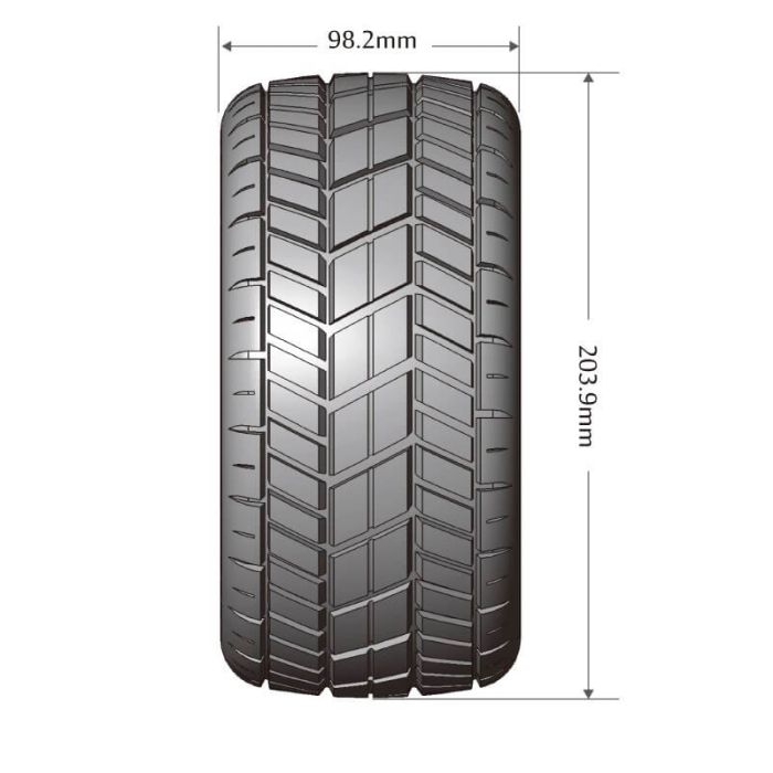 Louise RC X-Rocket Arrma Kraton 8S (24mm Hex) Wheels & Tyres (Pair)