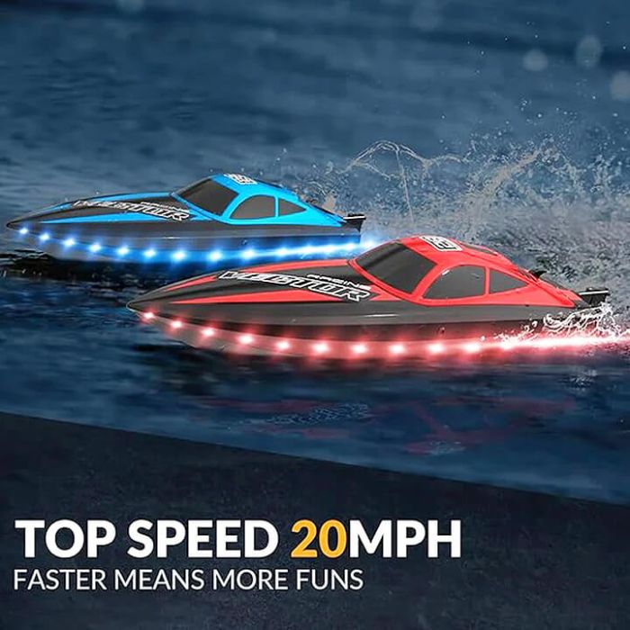 Volantex Racent Vector Lumen RTR RC Model Boat - Red