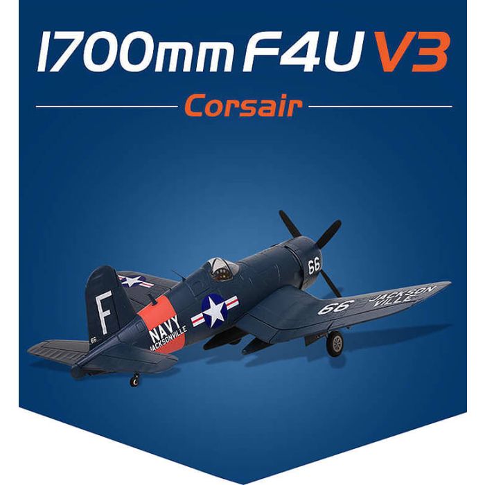 FMS F4U Corsair V3 (1700mm) ARTF (no Tx/Rx/Cgr/Batt) RC Plane