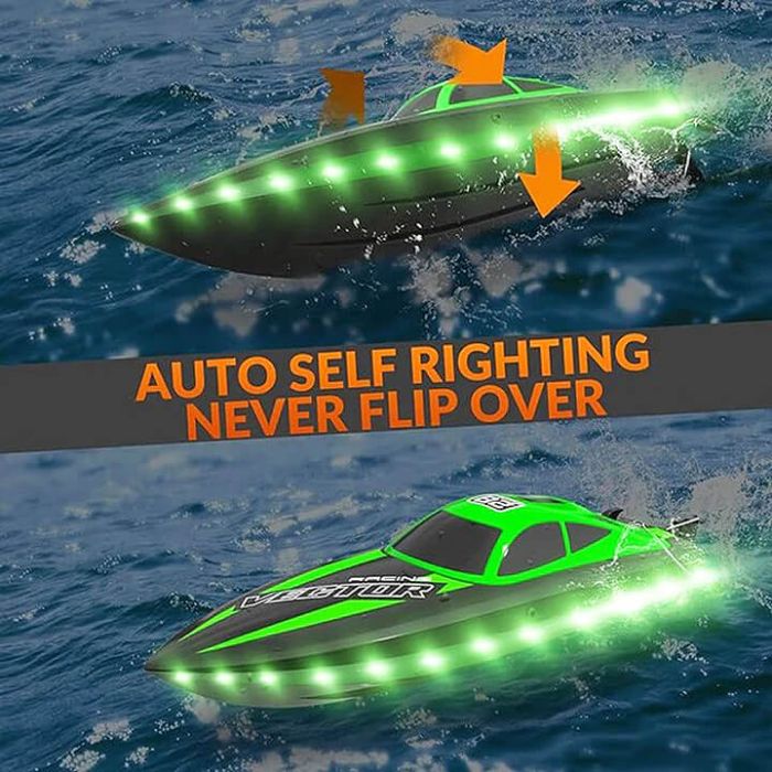 Volantex Racent Vector Lumen RTR RC Model Boat -  Green