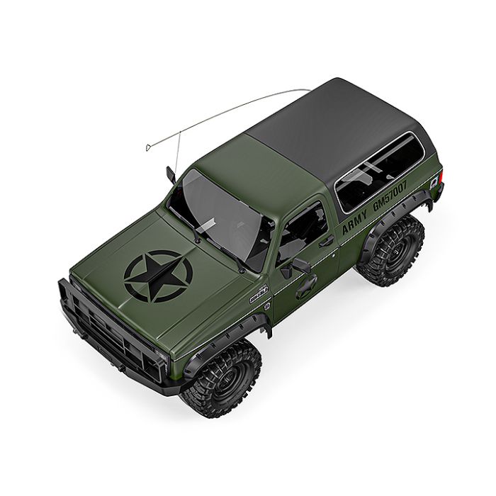 Gmade 1:10 GS02F Buffalo (Military) TS K5 Blazer RC Rock Crawler Kit