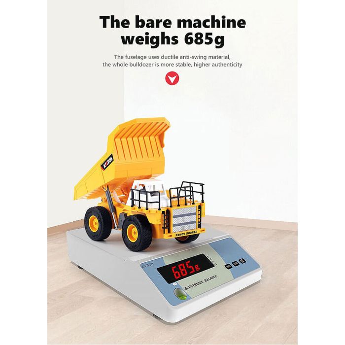 Huina 1:24 RC Dump Truck Tipper Lorry -  6 Function