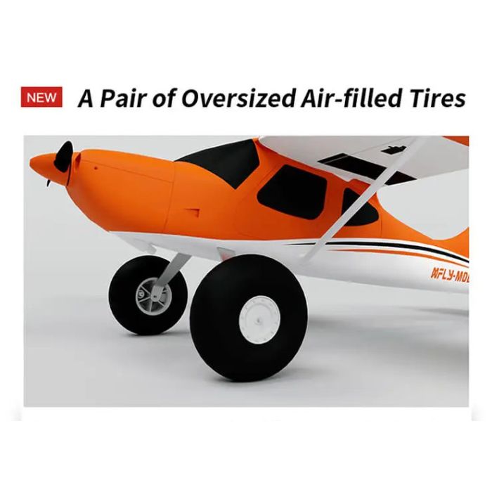 XFLY Glastar V2 STOL Bush Trainer RC Plane (1233mm) ARTF (no Tx/Rx/Batt)