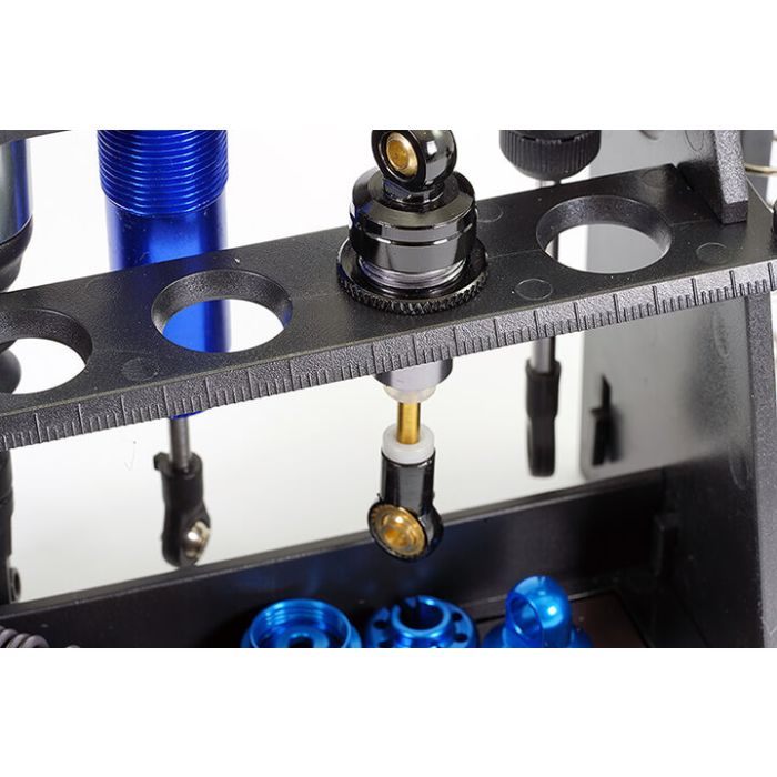 Fastrax RC Car Shock Absorber Build Station Plus - Black