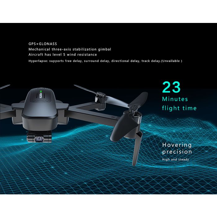 HUBSAN ZINO Pro FOLDING DRONE 4K,FPV,5.8G,GPS,FOLLOW,RTH