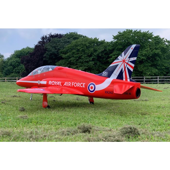 HSD Jets Red Arrows BAE Hawk Gas Turbine RC Jet PNP (no Tx/Rx/Turbine)