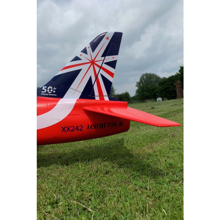 HSD Jets Red Arrows BAE Hawk Gas Turbine RC Jet PNP (no Tx/Rx/Turbine)