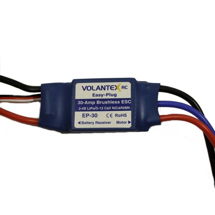 Volantex Brushless 30A 2-4S LiPo ESC w/XT60 Connector - Ranger / Phoenix