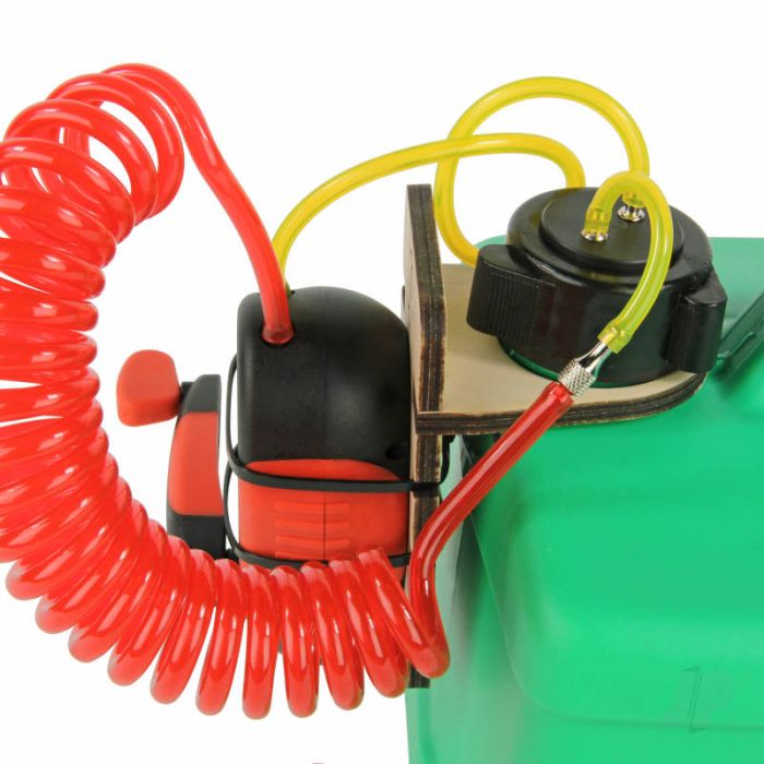 JP Fuel Caddy Fueling System (Green Petrol) 5 Litres For RC Model Plane