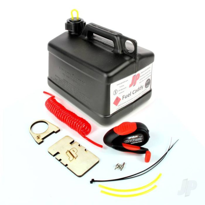 JP Fuel Caddy Fueling System (Black Jet & Glow) 5 Litres For RC Model Plane