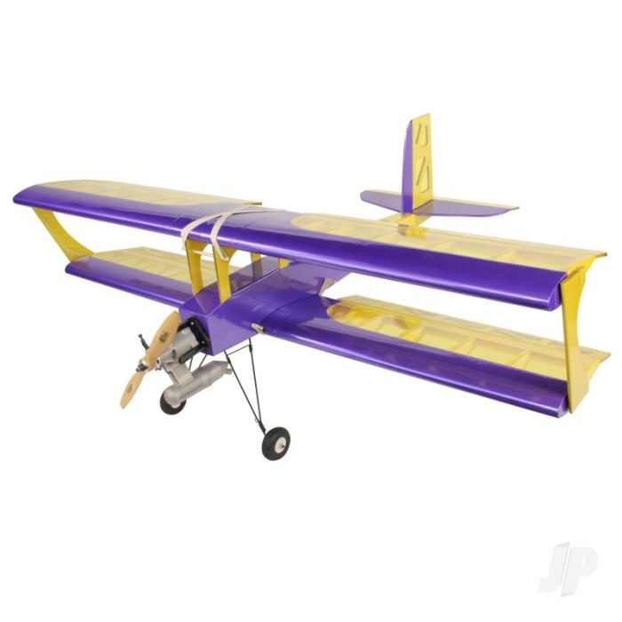 JP Panic RC Biplane Balsa Aircraft Kit
