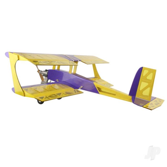 JP Panic RC Biplane Balsa Aircraft Kit