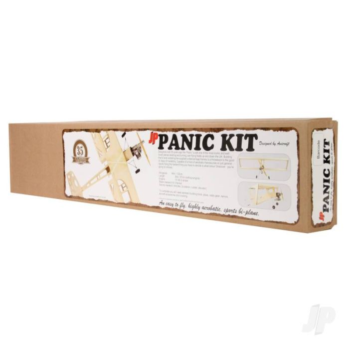 JP Panic RC Biplane Balsa Aircraft Kit