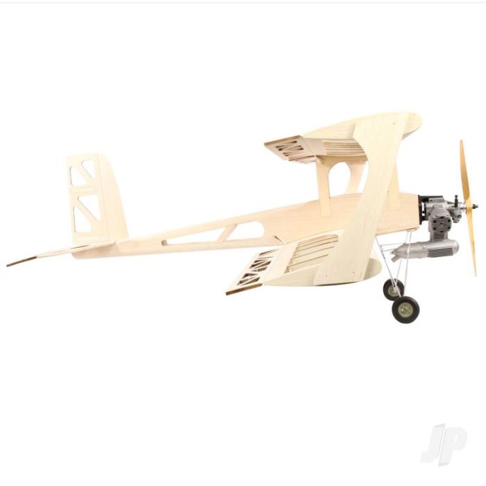 JP Panic RC Biplane Balsa Aircraft Kit