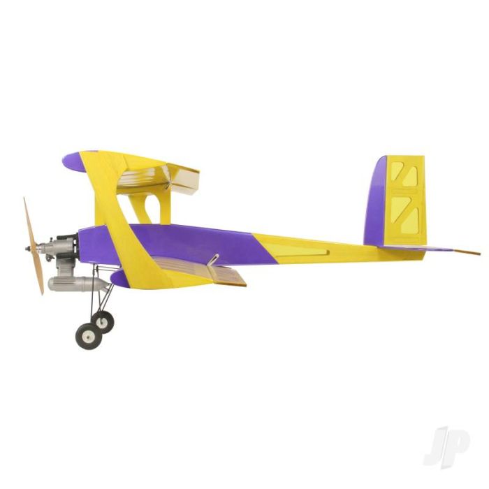 JP Panic RC Biplane Balsa Aircraft Kit