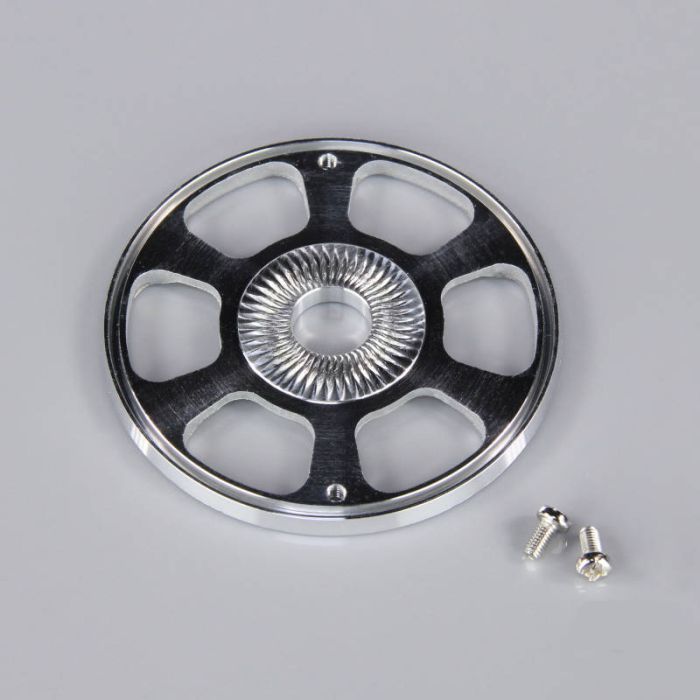 JP 51mm Yellow Spinner (with Aluminium Back Plate) For RC Model Plane