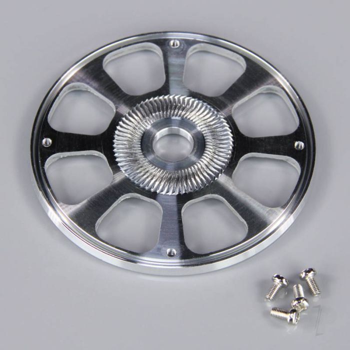 JP 102mm White Spinner (with Aluminium Back Plate) For RC Model Plane