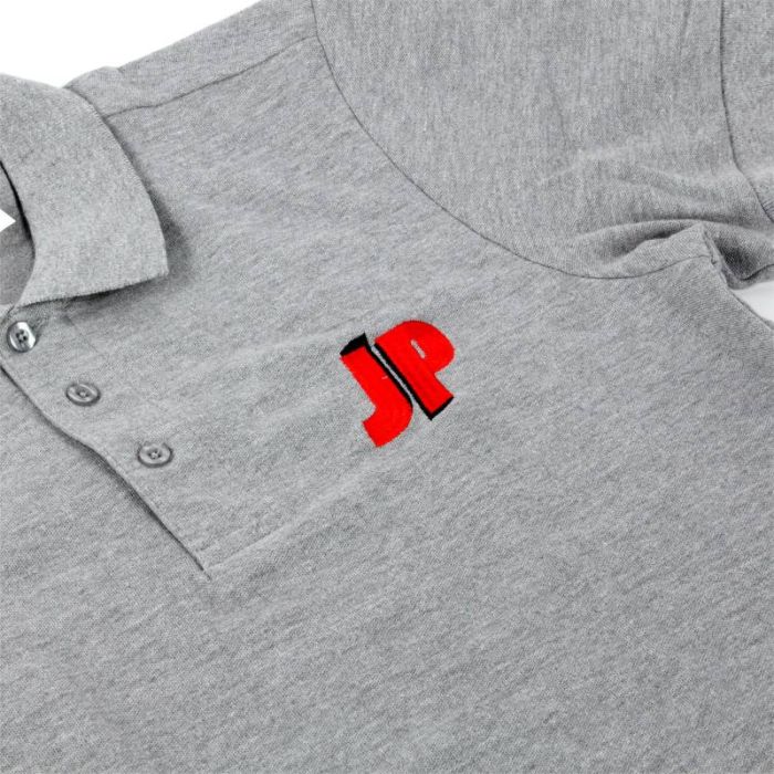 JP RC Polo Shirt Light Grey (Size M) For RC Model Enthusiasts