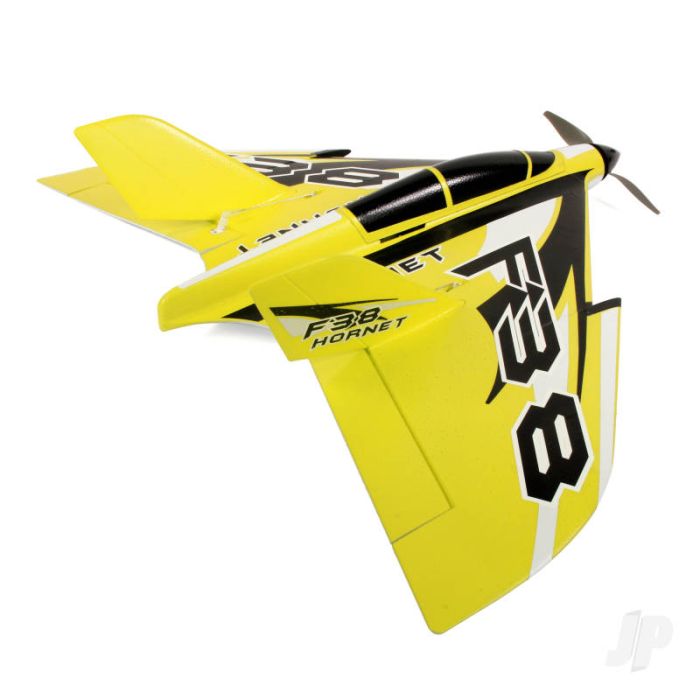 F-38 Delta Racer PNP Yellow (800mm) no Tx/Rx/Batt RC Model Aeroplane