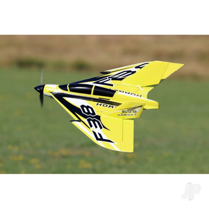 F-38 Delta Racer PNP Yellow (800mm) no Tx/Rx/Batt RC Model Aeroplane