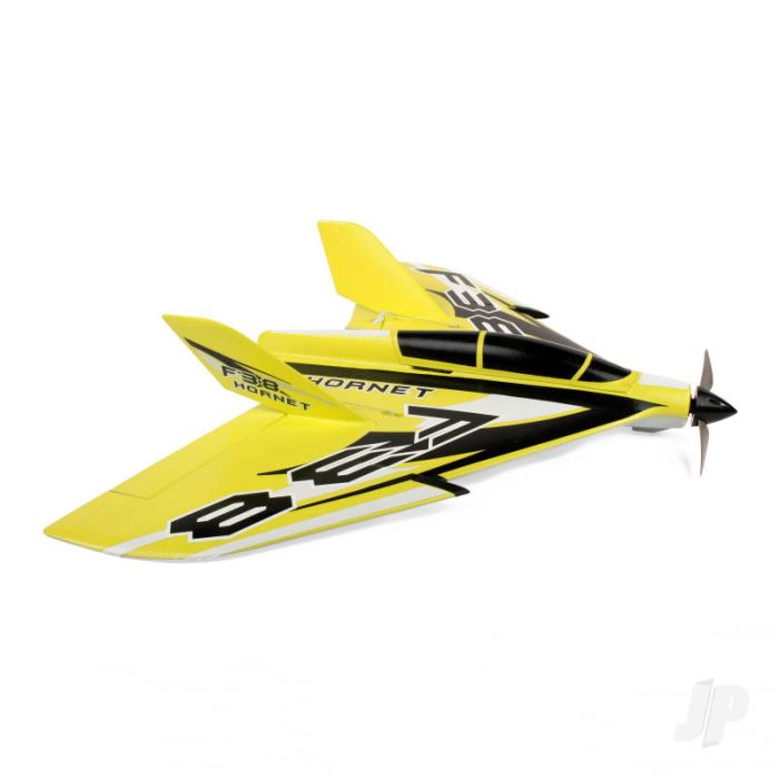 F-38 Delta Racer PNP Yellow (800mm) no Tx/Rx/Batt RC Model Aeroplane