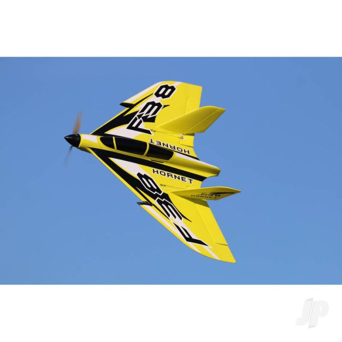 F-38 Delta Racer PNP Yellow (800mm) no Tx/Rx/Batt RC Model Aeroplane