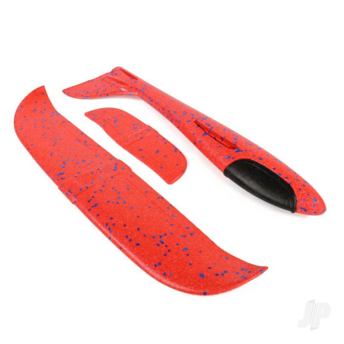 JP Free Flight Chuckie Glider 500mm (Red) – Virtually Indestructible 