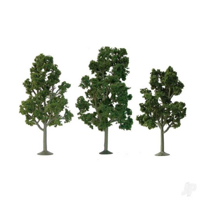 JTT Scenic Sycamore, 5in to 5.5in, HO-Scale, (3 per pack)
