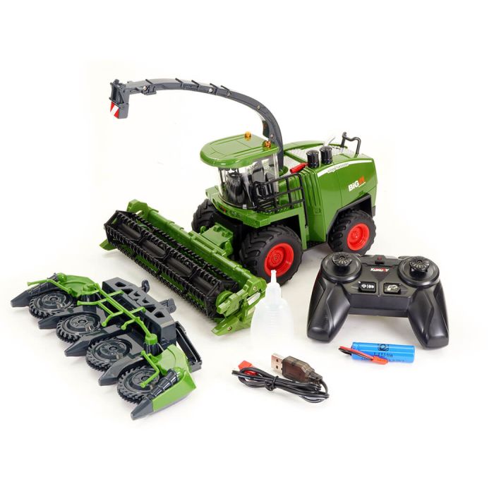 Korody RC Tractors 1:24 Combine Harvester w/ Working lights, sound & smoke!