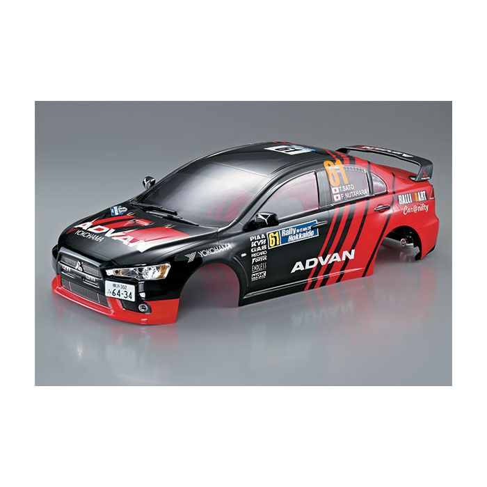 Killerbody RC Car Mitsubishi Lancer Evo X Finished Body Racing