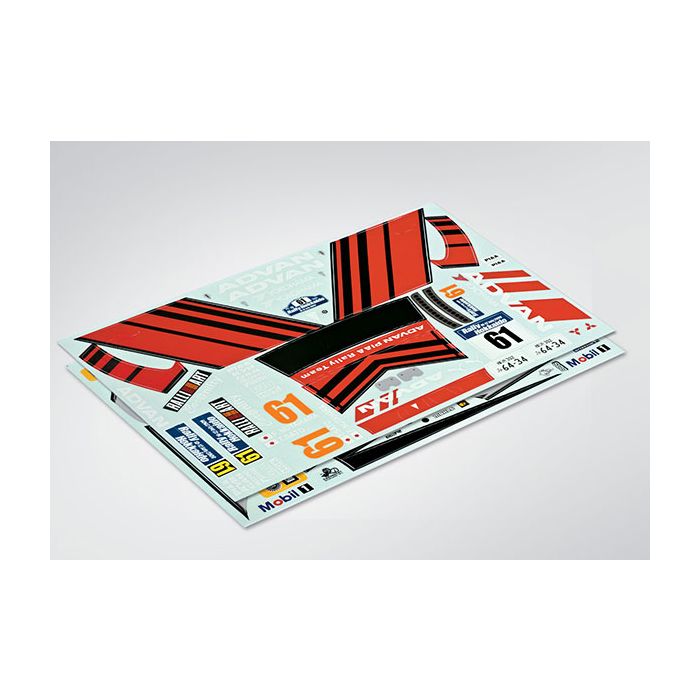 Killerbody RC Car Decal Sheet Mitsubishi Lancer Evolution X