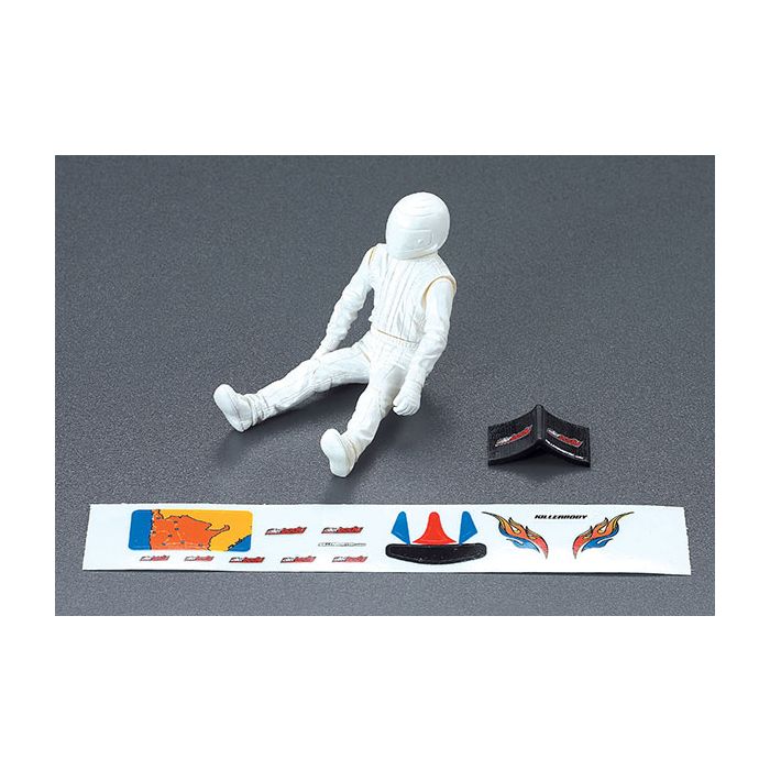 Killerbody RC Car Driver Figure w/Decal