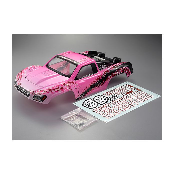Killerbody RC Car Short Course Truck Finished Body Lady Flower Pattern