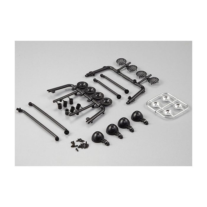 Killerbody RC Car Roll Bar And Light Set Truck Bed 1/10 Truck