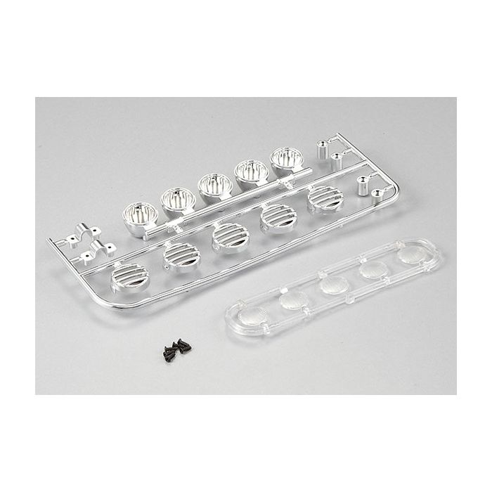 Killerbody RC Car Chrome Light Set For Roof Type A