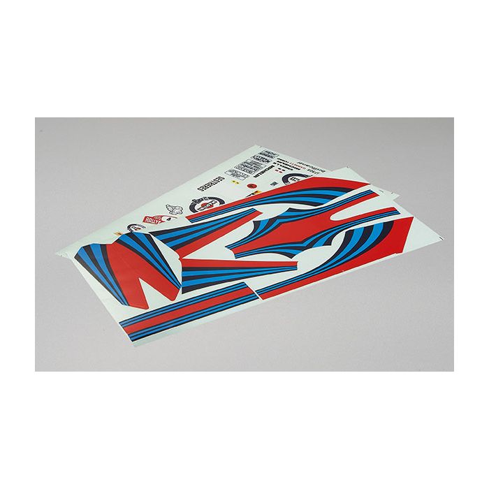 Killerbody RC Car Decal Sheet - Lancia Delta HF Integrale