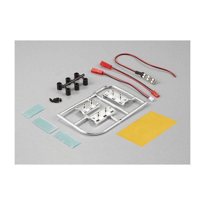 Killerbody RC Car Number Plate w/LED Unit Set 1/10 Touring Car