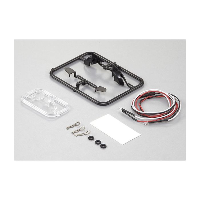 Killerbody RC Car Wing Mirror "D" w/LEDUnit Set 1/10 Touring Ca