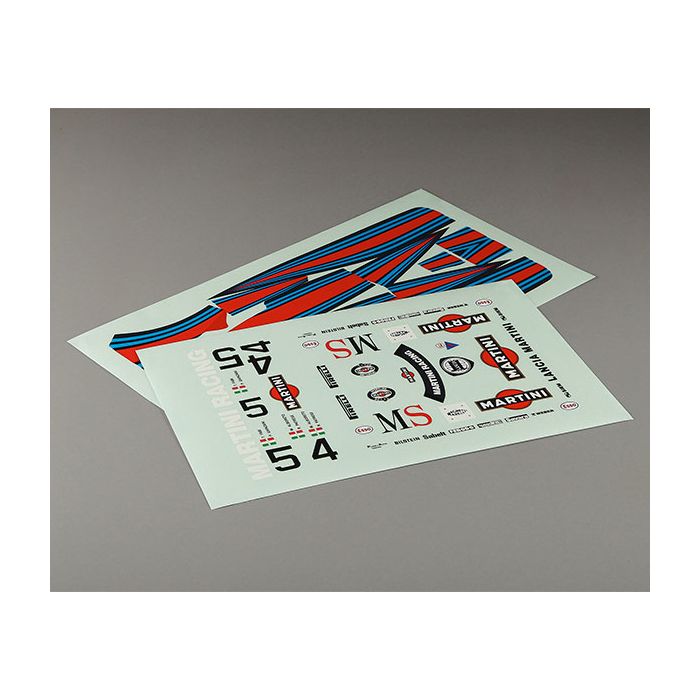 Killerbody RC Car Decal Sheet - Lancia Lc2)