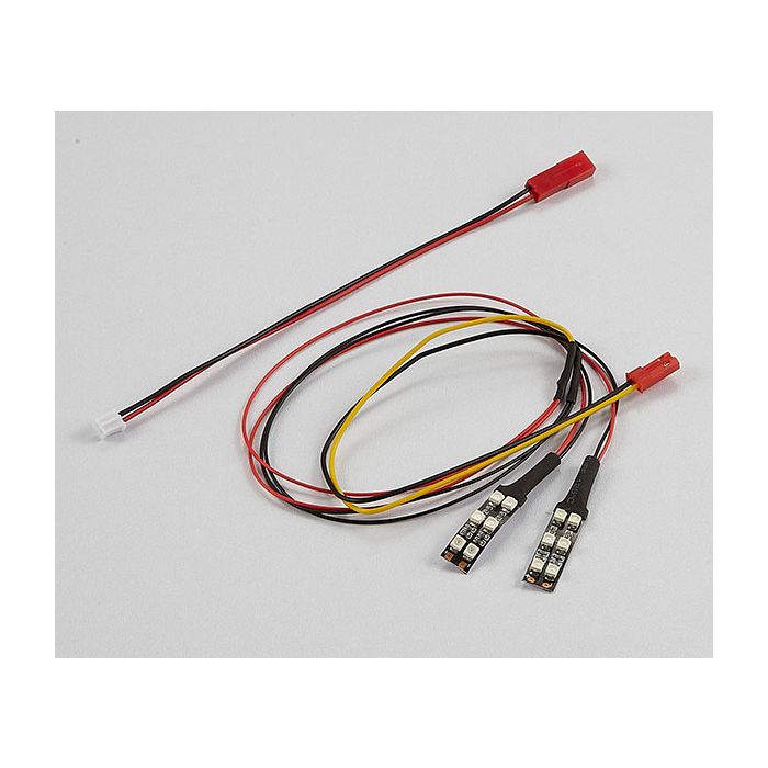 Killerbody RC Car Chassis Light w/ LED Light Unit Set (12 Red LEDs)