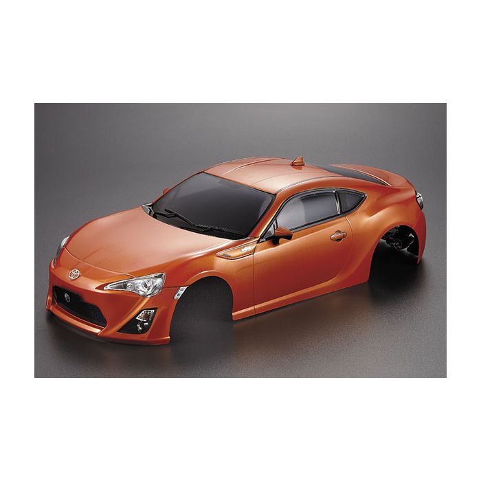 Killerbody RC Car Toyota 86 190mm Finished Body Met-Orange