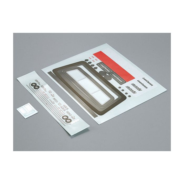 Killerbody RC Car Toyota Land Cruiser LC70 Decal Sheet