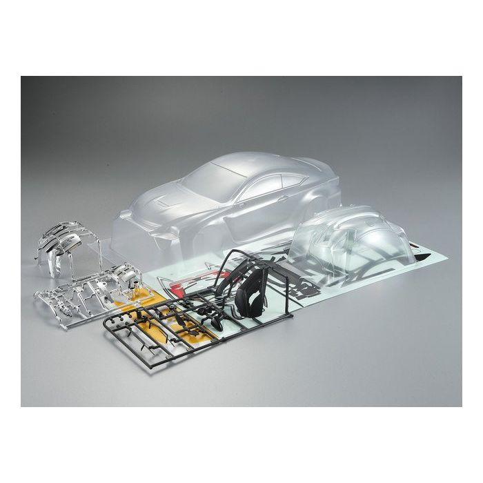 Killerbody RC Car Lexus RC F 195mm Clear Body