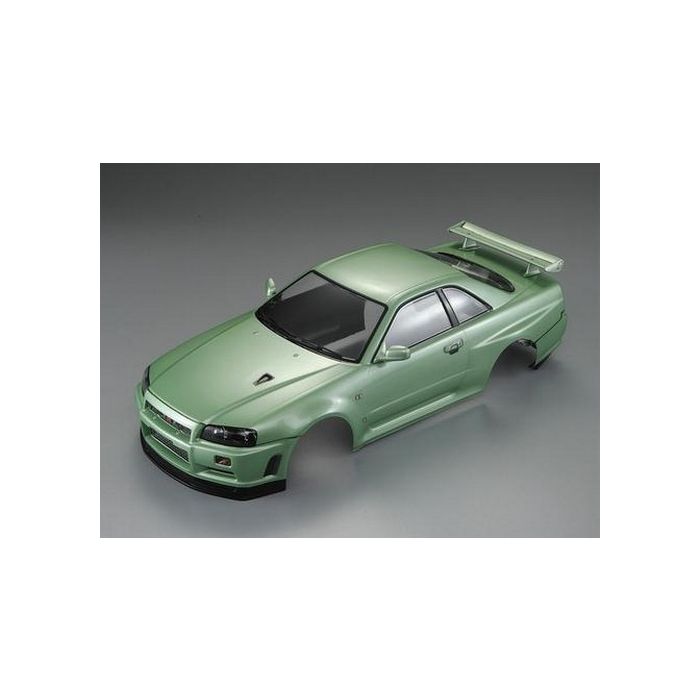 Killerbody RC Car Nissan Skyline R34 195mm Finished Body-Green