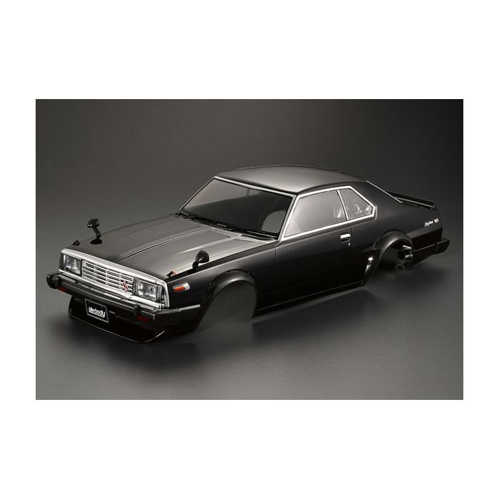 Killerbody RC Car Nissan Skyline 2000 Turbo GT-ES 195mm Finish Black