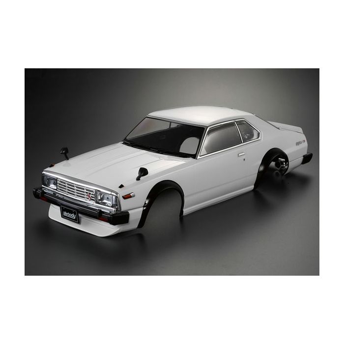 Killerbody RC Car Nissan Skyline 2000 Turbo GT-ES Bodyshell 195mm Finish White