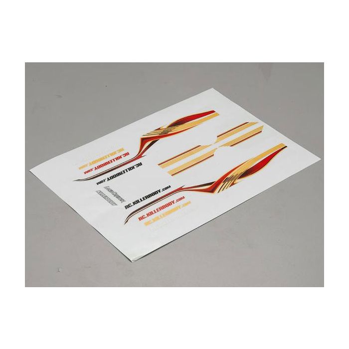 Killerbody RC Car Decorative Decal For Toyota Land Cruiser