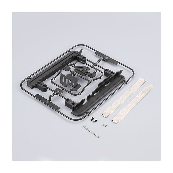 Killerbody RC Car R & L Pedal W/Anti-Skid Plate Stainless Steel