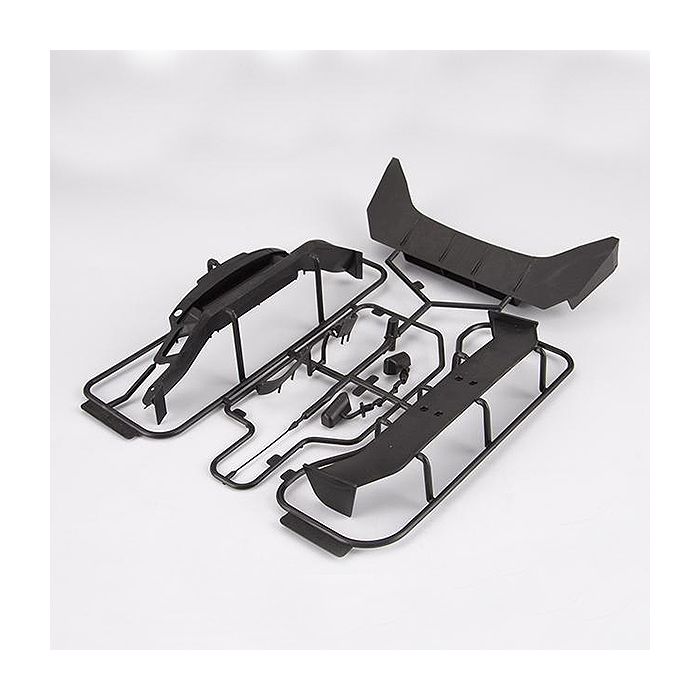 Killerbody RC Car Subaru BRZ R&D Sport Black Plastic Parts Set