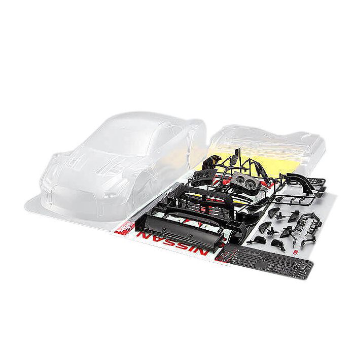 Killerbody RC Car Nissan Motul Autech GT-R 2016 Clear Body Set